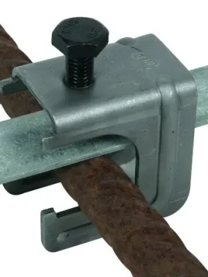 Propojovací svorka pro prům. 6-10 mm nebo pásek 30x3-4mm nebo přítlačný třmen Výprodej