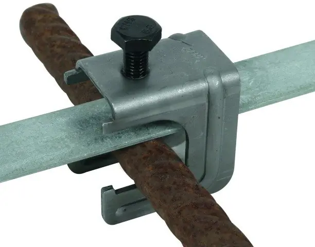 Propojovací svorka pro prům. 6-10 mm nebo pásek 30x3-4mm nebo přítlačný třmen Výprodej
