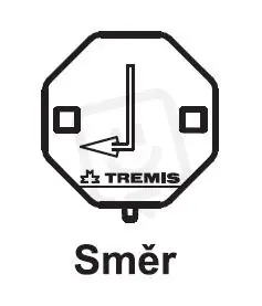 Štítek označení směr levý (plast) TREMIS VS075 Akční Cena