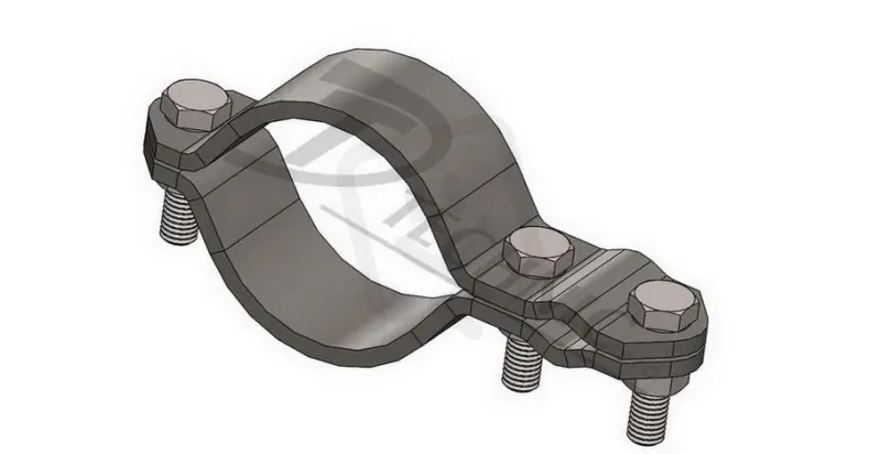 Poslední Šance ST 08 Svorka na vodovodní potrubí - 3‘‘ DT TECHNIC 103240