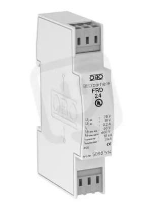 OBO FRD 24 Svodič přepětí typ 1+2+3 / D1+C2+C1 24V AC Must-Have