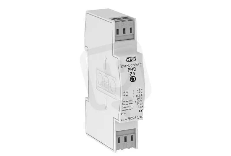 OBO FRD 24 Svodič přepětí typ 1+2+3 / D1+C2+C1 24V AC Must-Have