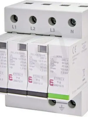 Hit Sezóny Svodič přepětí ETITEC V T12 280/12,5 3+1 RC síť TT ETI 002442918