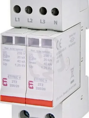 Svodič přepětí ETITEC V 2T2 440/20 4+0 síť TNC-S ETI 002442944 Objednat Nyní