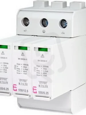 Svodič přepětí ETITEC M T12 PV 1100/12,5 Y pro fotovoltaiku ETI 002440511 Poslední Šance