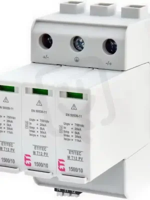 Svodič přepětí ETITEC M T12 PV 1500/10 Y RC pro fotovoltaiku ETI 002440514 Vrácení Zdarma
