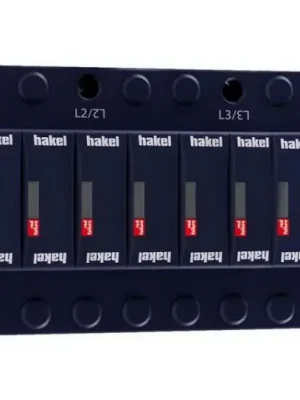 Dokud Zásoby Vydrží Svodič impulzních proudů a rázového přepětí HAKEL HLSA7-850/3+1 S IT SPD typ 1+2