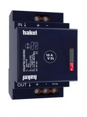 Dvoubranový svodič přepětí HSAF10/220VDC SPD typ 3 s VF filtrem DC HAKEL 30163 Jen Po Omezenou Doba