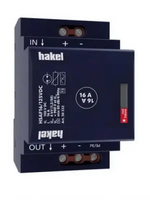 Oblíbený Dvoubranový svodič přepětí HSAF16/125VDC SPD typ 3 s VF filtrem DC HAKEL 30332