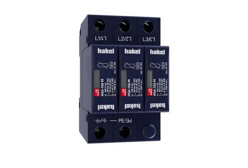 Must-Have Svodič rázového přepětí HSA-150/3+0 M SPD typ 2+3 HAKEL 27512