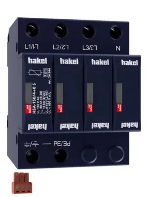 Svodič rázového přepětí HSA-150/4+0 S SPD typ 2+3 HAKEL 24544 Horká Nabídka