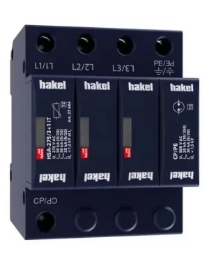 Svodič rázového přepětí HSA-275/3+1 IT SPD typ 2+3 HAKEL 27604 Autentický