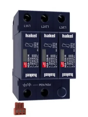 Nakupujte Hned Svodič rázového přepětí HSA-320/3+0 M S SPD typ 2+3 HAKEL 27527