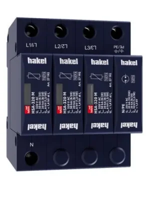 Akční Nabídka Svodič rázového přepětí HSA-320/3+1 M SPD typ 2+3 HAKEL 27523