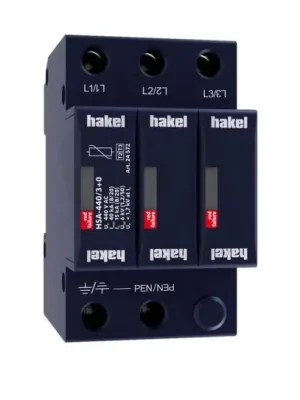 Levný Svodič rázového přepětí HSA-440/3+0 SPD typ 2+3 HAKEL 24572