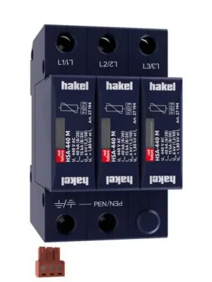 Přímo Od Výrobce Svodič rázového přepětí HSA-440/3+0 M S SPD typ 2+3 HAKEL 27547