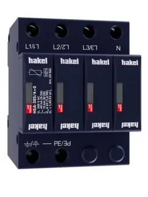 Svodič rázového přepětí HSA-385/4+0 SPD typ 2+3 HAKEL 24562 Ihned K Objednání