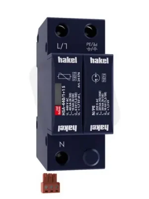 Svodič rázového přepětí HSA-440/1+1 S SPD typ 2+3 HAKEL 24576 Značkový