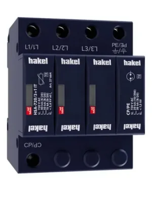 Výprodej Svodič rázového přepětí HSA-720/3+1 IT SPD typ 2+3 HAKEL 27664