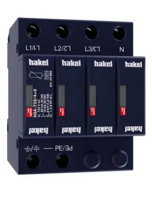 Autentický Svodič rázového přepětí HSA-720/4+0 SPD typ 2+3 HAKEL 24606