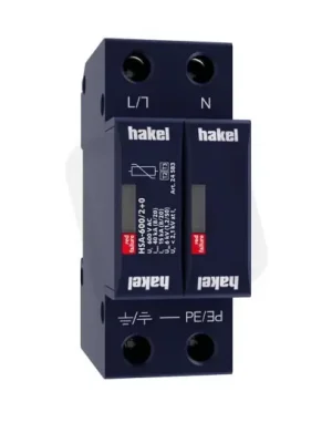 Svodič rázového přepětí HSA-600/2+0 SPD typ 2+3 HAKEL 24583 Pouze Dnes