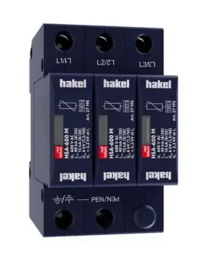 Svodič rázového přepětí HSA-600/3+0 M SPD typ 2+3 HAKEL 27553 Víkendová Akce