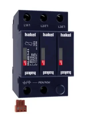 Svodič rázového přepětí HSA-600/3+0 S SPD typ 2+3 HAKEL 24590 Výprodej