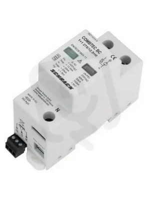 Svodič přepětíCOMBTEC BC 1+1 275/12,5, pomocný kontakt SCHRACK IS211213-A Nejlepší Cena