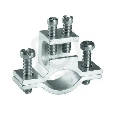 Vysoce Kvalitní Zemnící svorka terraFIX, průměr 3/8-3/4 palce, 16,6 - 26,5 mm AGRO 9605