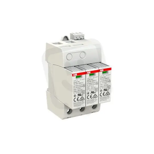 Přepěťová ochrana pro FVE T2 Iimp Ifi Uc 40-1000 kA ABB 2CTB802401R1000 Tovární Cena