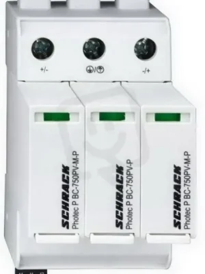 Bezpečná Platba Svodič přepětí PHOTEC modul I+II (B+C) 1500VDC 12,5kA+RC SCHRACK IS01111505