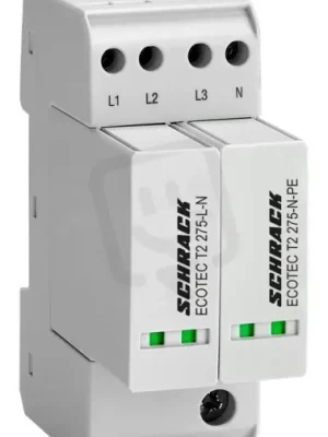 Svodič přepětí Ecotec 3+1 pro TT,TN-S, třída T2+T3 SCHRACK IS111314-- Sleva
