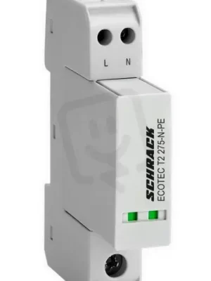 Svodič přepětí Ecotec 1+1 pro TT, TN-S, třída T2+T3 SCHRACK IS111324-- Novinka
