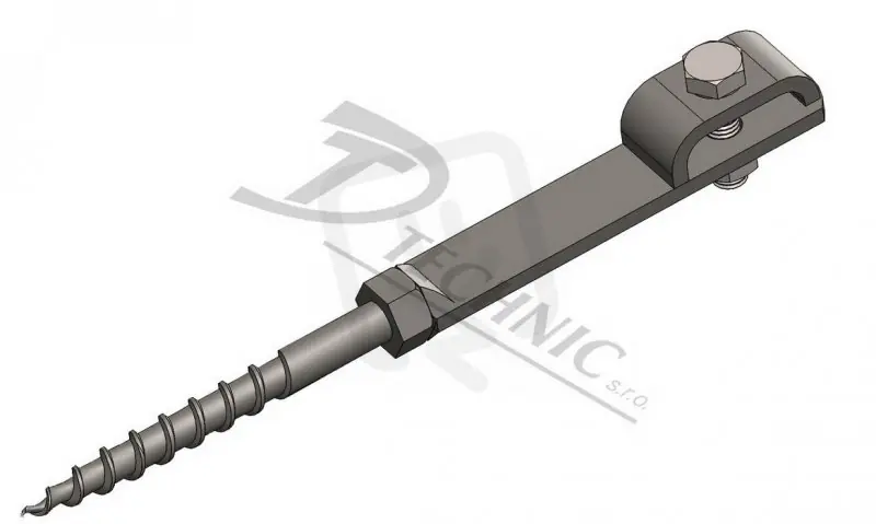 Podpěra vedení do dřev.konstr. - 12x100 DT TECHNIC 101271 Odeslání Ihned