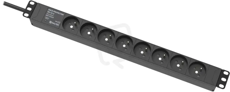 Originální RACK-PROTECTOR-X8-1U-5 vícenásobná zásuv SALTEK A07009