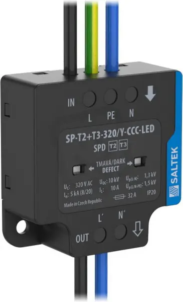Akce SP-T2+T3-320/Y-CCC-LED modul s přepěťovo SALTEK A06245