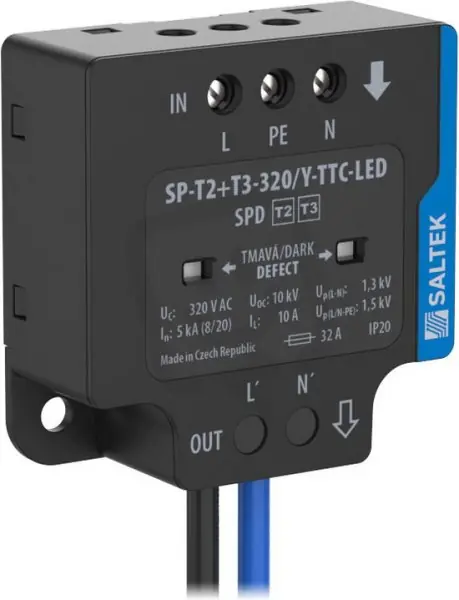 SP-T2+T3-320/Y-TTC-LED modul s přepěťovo SALTEK A06248 Rychlé Dodání