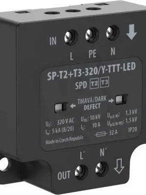 Cenový Hit SP-T2+T3-320/Y-TTT-LED modul s přepěťovo SALTEK A06222