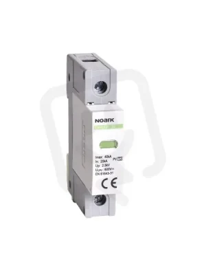 Svodič přepětí NOARK 113231 EX9UEP s pomocným kontaktem,II, 20kA, 500 V DC, 1TE Objednat Nyní