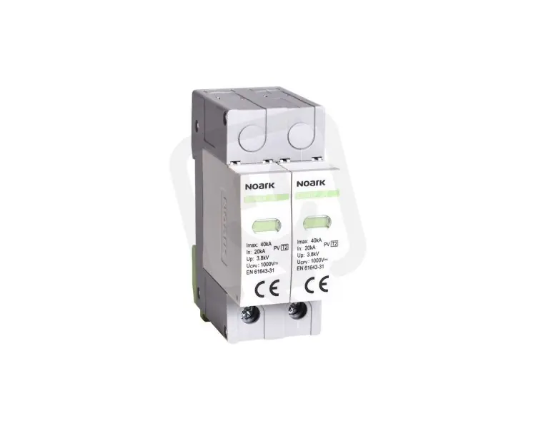 Svodič přepětí NOARK EX9UEP 2 (C), 20kA, 600V DC, 2TE, pro neuzem. systémy Značkový