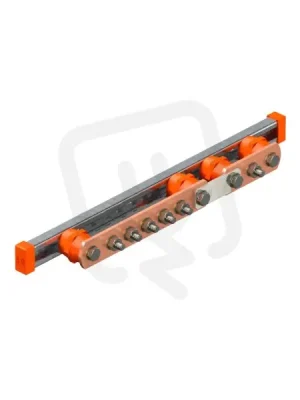 Akční Cena OBO 1802 DC 5+1 CU Přípojnice potenciálového vyrovnání BigBar 5+1 x M10 měď Cu