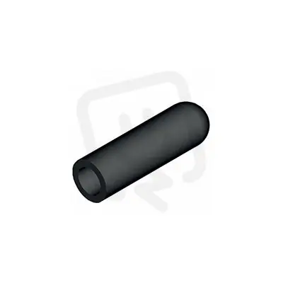 Dokud Zásoby Vydrží Ochranná krytka drátěných žlabů HLVFL/VF, černá, PVC HL SYSTEM HL OKVFL