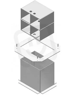 Element pro NEO box, PP, obdélníkový tvar 190x270 mm HL SYSTEM HL VEVV2 Objednat Nyní