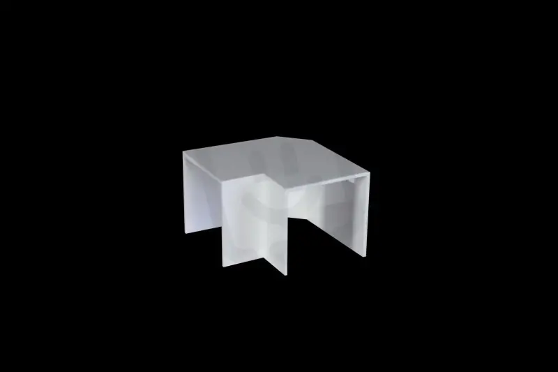 Zlevněný Úhel plochý 15x15mm, bílá MALPRO 11515
