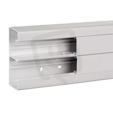 OptiLine 45 Parapetní kanál+přední víko 2-komorový 140x55 bílý L 1x2m ISM10300P Omezená Nabídka
