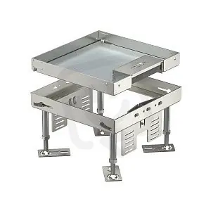 OBO RKSN2 4 VS 20 Čtvercová kazeta se šňůrovým vývodem 200x200mm Nerez ocel Omezená Nabídka