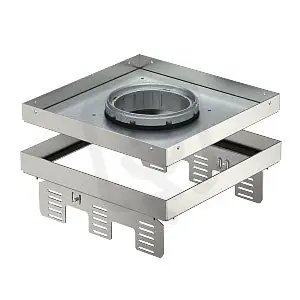 OBO RKFN2UZD3 9VS25 Čtvercová kazeta pro tubus 243x243mm Nerez ocel Odeslání Ihned