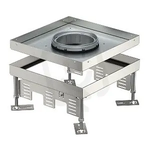Originální OBO RKFN2 9 VMSL1N16 Čtvercová kazeta SL pro tubus 243x243mm Nerez ocel