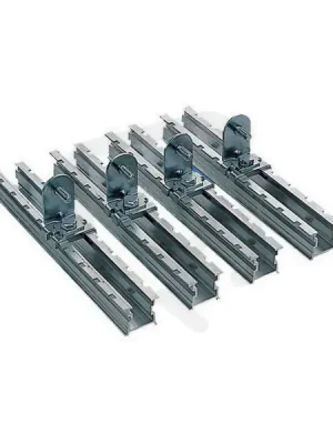 Schneider NSYDPLA4 Sada 4 posuv. držáků pro PLA hl.420 mm Vrácení Zdarma
