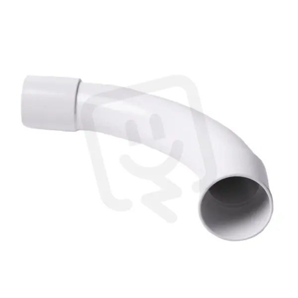 Originální Koleno 90° pro tuhé elektroinstalační trubky PVC pr. 40 mm, bílé. KOPOS 4140_HB